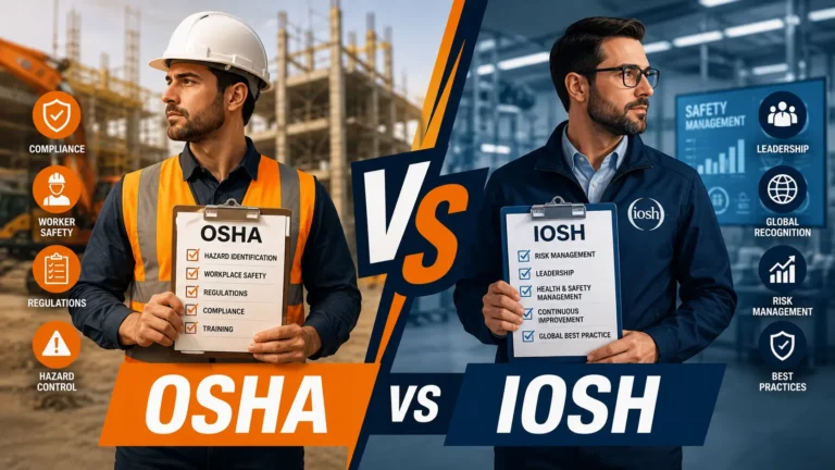 OSHA vs IOSH